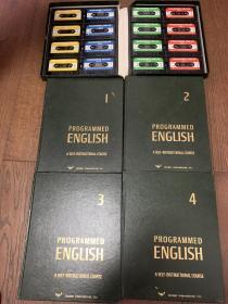 PROGRAMMED ENGLISH A SELF-INSTRUCTIONAL COURSE（1 2 3 4）（含磁带）