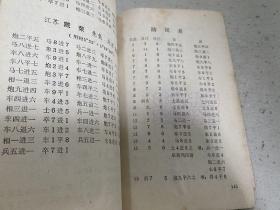 1981年全国棋类联赛中国象棋全部对局记录