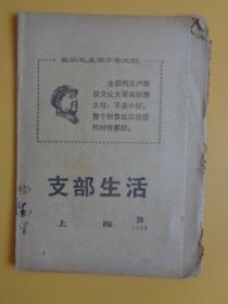 **资料：支部生活（1968.30号）《上海市革命委员会通知等》