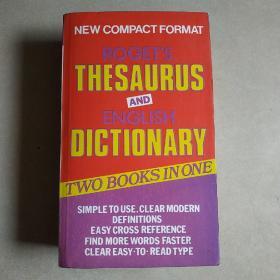 Roget`s Thesaurus And English Dictionary （罗杰的辞典和英语词典） 英文原版