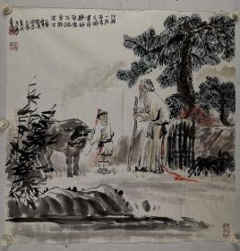 王有民     尺寸   68/68   软件
中国民族画院副院长兼秘书长 生于大连，号前夹山人。曾任北京《中国画坛》编辑部主任、《中国书画博览》杂志社副主编、兼任大连画院驻京负责人，中国长城书画院特约画家、北京荣宝斋画院特约画家、文化部对外交流中心国韵文华书画院画家，中国书画名家研究院副院长，曾在故宫博物院遂初堂工作。现为中国扇子艺术学会会员，国家一级美术师，中国民族画院副院长兼秘书长。