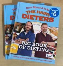 THE HAIRY DIETERS BIG BOOK OF DIETING节食者宝典 英文美食菜谱【精装本 375页】