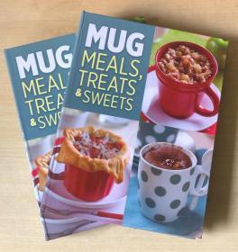 MUG MEALS TREATS SWEETS杯子餐对待糖果 英文美食菜谱烹饪制作【精装本 128页】