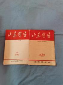 70年代山东医药书刊2本，16开本没有残缺破损