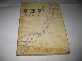 紫藤萝K29---作者签赠本，32开8品，85年1版1印2