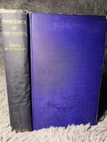 1924年   PANEGYRICS OF THE SAINTS   《圣徒的颂歌 》   书底毛边