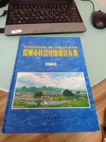 贺州市社会经济统计年鉴 2003