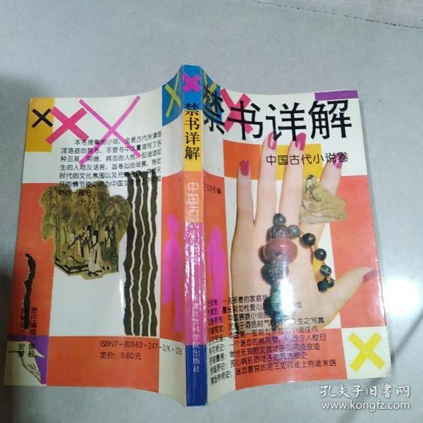 禁书详解中国古代小说卷