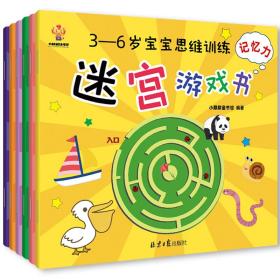 迷宫大冒险----3-6岁宝宝思维训练迷宫游戏书（思维力，专注力，判断力，记忆力，观察力，想象力）