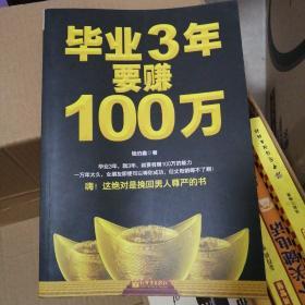 毕业3年要赚100万：还你自尊，让你挺起腰杆的赚钱书