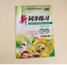 5年级 上册 数学 人教版部编版RJ 新同步练习 小学 生五年级同步正版教辅书籍练 习册 单元综合复习训练小数乘除三角