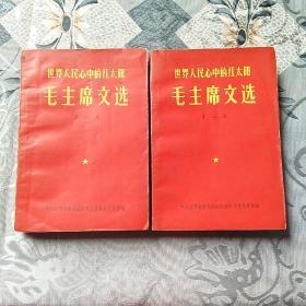 毛主席文选  第一、二册全