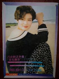 彩铜版明星美女插页（单张），潘虹，生力健身器