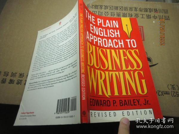 THE PLAIN ENGLISH APPROACH TO BUSINESS WRITING 5855