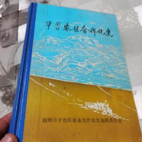 平鲁农业合作化史