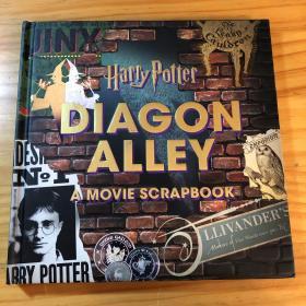 Harry Potter-Diagon Alley:A Movie Scrapbook 哈利波特对角巷：电影剪贴簿 画册 美版 哈利波特电影周边书