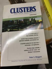 CLUSTERS    集群    英文书