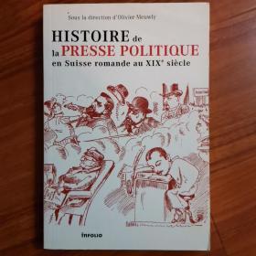 histoire de la presse politique en suisse romande aux XIX siecle