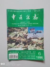 中医杂志(1996年第6期)