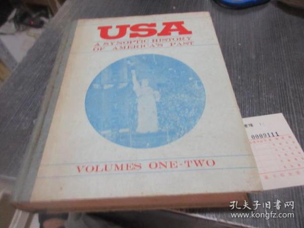 USA A SYNOPTIC HISTORY OF AMERICAS PAST  库2