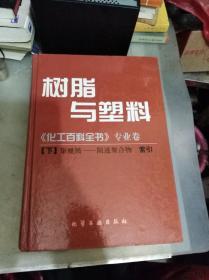 树脂与塑料.《化工百科全书》专业卷 （上 、下册）（全二册）