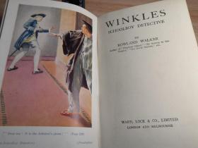 WINKLES SCHOOLBOY DETECTIVE  《温克斯小学生侦探 》  BY ROWLAND WALKER
