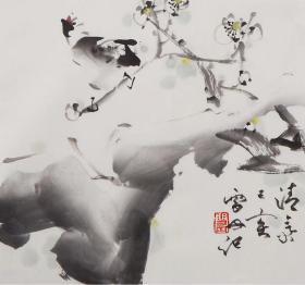 【终身保真字画】张雪丹，48*45*2幅打包，不单卖
张雪丹，现中国美术家协会会员、国家高级美术师、陕西省艺术馆艺委会委员、陕西美术院秘书长。