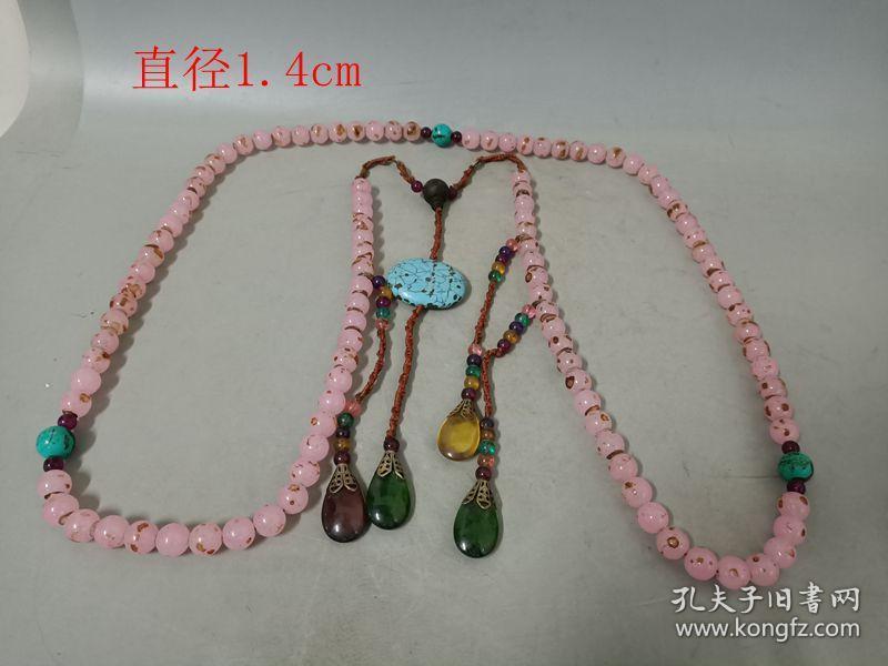 清代老翡翠朝珠108颗