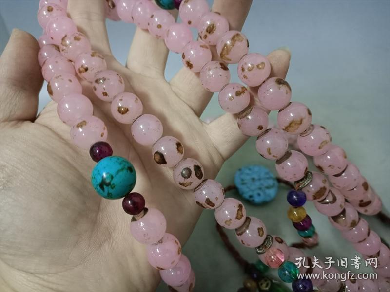 清代老翡翠朝珠108颗
