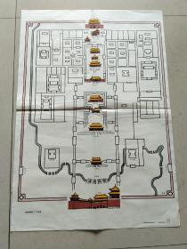 教学挂图 故宫博物院（二）平面图