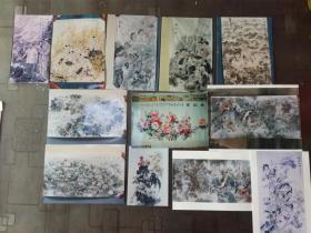 選自.山東美術(shù)史資料庫：李鴻禧 手寫簡歷 實寄封 代表作品（鄧小平）等照片 簽名  山東省美術(shù)家協(xié)會會員（泰安）