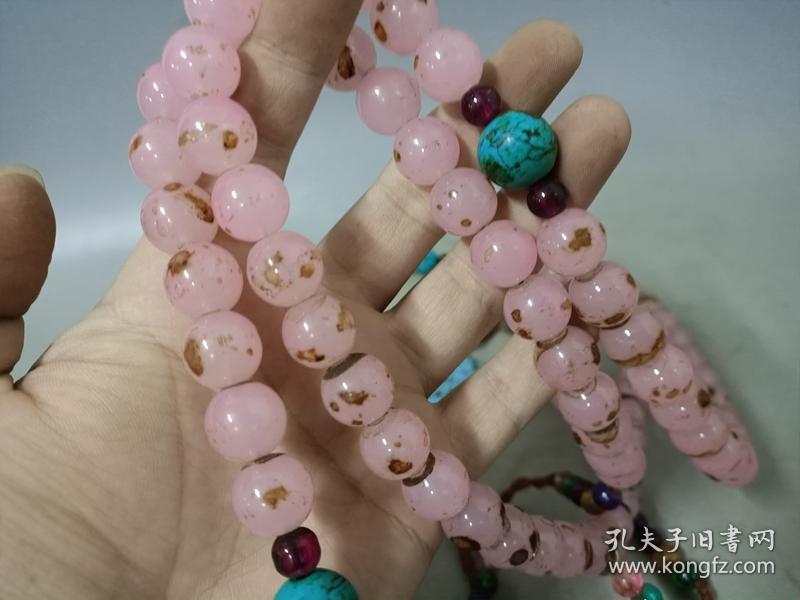清代老翡翠朝珠108颗
