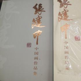 张建中中国画作品集（超大八开，精装，一版一印）