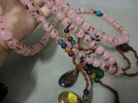 清代老翡翠朝珠108颗