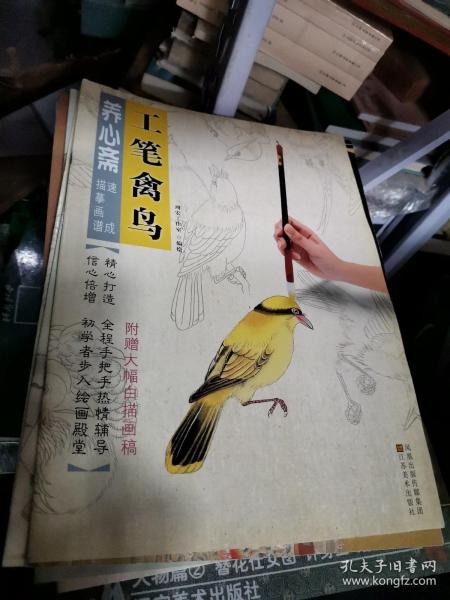 养心斋速成描摹画谱：工笔禽鸟