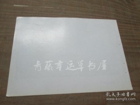 年画缩样散页画一张：黄鹤楼新貌（彭年生 摄）