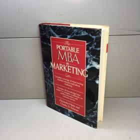 THE PORTABLE MBA in marketing     （英文原版  精装 大16开） 【 9品-95品+++ 正版现货 自然旧 多图拍摄 看图下单 收藏佳品】