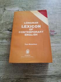 LONGMAN LEXICON OF CONTEMPORARY ENGLISH