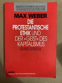 Die protestantische Ethik und der' Geist' des Kapitalismus