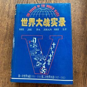 世界大战实录（16开 精装 附世界大战实录插图一袋