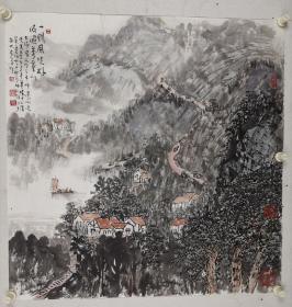 王克文     尺寸  68/68   软件
1933年3月出生，浙江奉化人。教授。毕业于南京艺术学院美术系。现任职于上海戏剧学院。兼任上海美育学会副会长，黄宾虹研究会（全国）副会长、秘书长，中国艺术研究院特邀研究员，上海美协、美学学会会员。政府特殊津贴享受者。