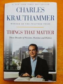 Things That Matter：Three Decades of Passions, Pastimes and Politics【英文原版毛边本】