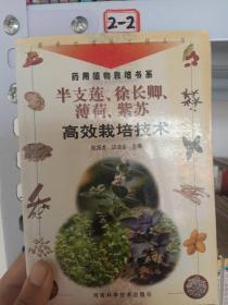 半枝莲、徐长卿、薄荷、紫苏高效栽培技术