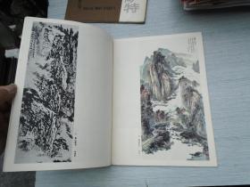 美术作品14 这将中国画选（16开平装1本，原版正版老书。详见书影）放在对面字帖类书架上