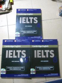 Cambridge English IELTS 4、5、6【英文版】【3本合售】