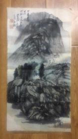 张大千山水画