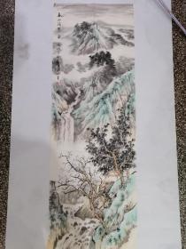 李明   山水画   纯手绘