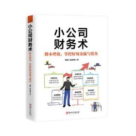 小公司财务术   小公司财税一本通，一看就懂；降本增效，掌控好现金流与税金！