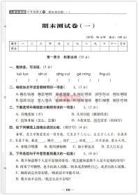 共2本 6年级 下册 北师版BS数学 部编人教版RJ语文 A+加十全程练考卷小学 生六年级同步正版教辅考试卷子练 习册试卷