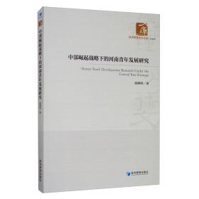 中部崛起战略下的河南青年发展研究